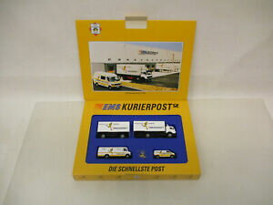 【送料無料】ホビー　模型車　車　レーシングカー セットesf12435 herpa 187 ems kurierpostset 96 tres bon etat