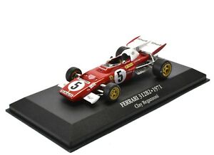 ホビー　模型車　車　レーシングカー フェラーリレガッツォーニアトラスカーコレクションダイカストferrari 312b2 regazzoni 1971 143 atlas f1 collection voiture diecast fer05