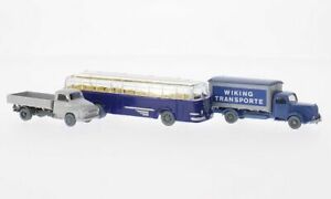 【送料無料】ホビー 模型車 車 レーシングカー セットモデルset wikingtransportmodeles, 187, wikingpms