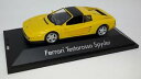 【送料無料】ホビー　模型車　車　レーシングカー フェラーリスパイダージアラダイカストモデルherpa 143 ferrari testarossa spyder gialla diecast model