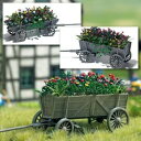 【送料無料】ホビー 模型車 車 レーシングカー ホブッシュplantes et fleurs sur charrette ho busch b 1228(3)