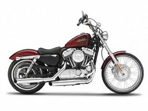 【送料無料】ホビー　模型車　車　レーシングカー ハーレーダビッドソンバイクバイクモデルmaisto 112 harley davidson 2012 xl 1200v seventy two 72 motorcycle bike model