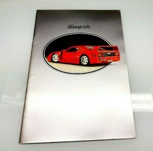 ホビー　模型車　車　レーシングカー カタログページミニチュアカーcatalogue bburago burago 1989 48 pages en tres bon etat voiture miniature
