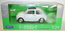 【送料無料】ホビー　模型車　車　レーシングカー スケールフィアットwelly nex 124 echelle 22515wfiat nuova 500blanc