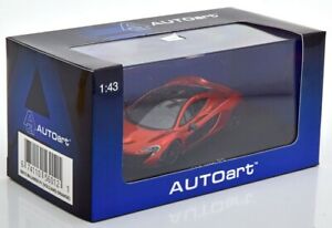 【送料無料】ホビー　模型車　車　レーシングカー マクラーレンオレンジサムネールmclaren p1 volcano orange 2011 143 autoart miniature