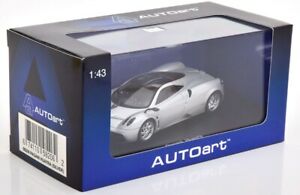 【送料無料】ホビー　模型車　車　レーシングカー サムネールpagani huayra argent 143 autoart miniature