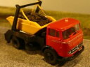 【送料無料】ホビー 模型車 車 レーシングカー レッド187 brekina mb 328 rouge avec absetzmulde et debris cargaison 48029