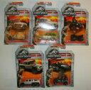 【送料無料】ホビー 模型車 車 レーシングカー マッチジュラシックワールドダイカストロットmatchbox jurassic world diecast veh...