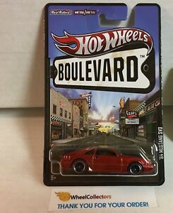 【送料無料】ホビー 模型車 車 レーシングカー ムスタングホットホイール84 mustang svo red hot wheels boulevard g14