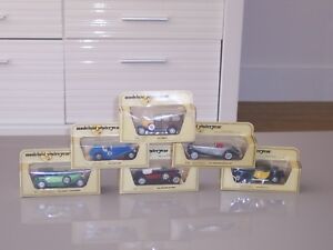 ホビー　模型車　車　レーシングカー シリーズモデルマッチボックスモデル6 matchbox models of yesteryear serie y modeles tous avec boites