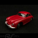 【送料無料】ホビー 模型車 車 レーシングカー ポルシェダークメタルカートンporsche 356 a rouge metal fonce boite carton 143 quiralu
