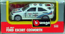 【送料無料】ホビー 模型車 車 レーシングカー フォードエスコートコスワースford escort cosworth 143 burago