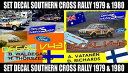 【送料無料】ホビー 模型車 車 レーシングカー デカールフォードエスコートセットバタネンクロスラリーset decal 143 ford escort b wa...