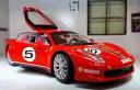 【送料無料】ホビー 模型車 車 レーシングカー スケールフェラーリチャレンジイタリア124 echelle rouge 26302 ferrari 458 de...