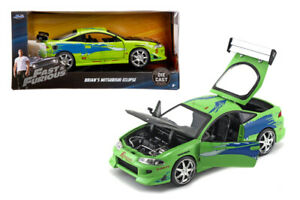 【送料無料】ホビー 模型車 車 レーシングカー エクリプスモデルfast 26 furious mitsubishi eclipse 1995 124 model jada toys