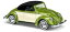 【送料無料】ホビー　模型車　車　レーシングカー ブッシュフォルクスワーゲンビートルカブリオレグリーンベージュスケールbusch 46735 volkswagen coccinelle cabriolet couleur vert met beige echelle 187