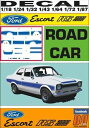 【送料無料】ホビー 模型車 車 レーシングカー デカールフォードエスコートdecal ford escort rs 2000 mki road car blue...