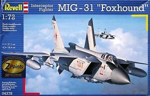 【送料無料】ホビー 模型車 車 レーシングカー ベロmikoyan gurevich mig 31 foxhound 172 revell 04378 bello