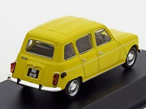 【送料無料】ホビー　模型車　車　レーシングカー ルノーrenault 4 yellowjaune 1974 143 510048 norev