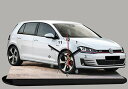 【送料無料】ホビー 模型車 車 レーシングカー ミニチュアクロックフォルクスワーゲンゴルフminiature, volkswagen golf gti 03 en horloge