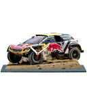 【送料無料】ホビー 模型車 車 レーシングカー ダカールラリーミニチュアプジョーpeterhansel, rallye dakar 2018, peugeot ...