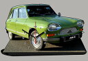 【送料無料】ホビー 模型車 車 レーシングカー ミニチュアモデルシトロエンシトロエンminiature, model cars, citroen ami 8, citroen ami8 en horloge(3)