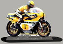 【送料無料】ホビー 模型車 車 レーシングカー ミニチュアオートバイケニーロバーツヤマハモトmoto miniature, kenny roberts, yamaha, moto gp en horloge, 01