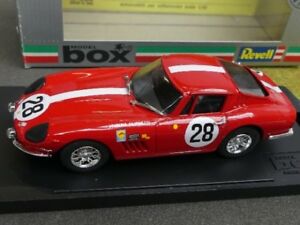 【送料無料】ホビー　模型車　車　レーシングカー ボックスフェラーリルマン＃143 box ferrari 275 gtb 4 le mans 67 28 8452