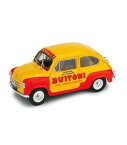 【送料無料】ホビー　模型車　車　レーシングカー フィアットパスタブイトーニfiat 600 1955 pasta buitoni 143