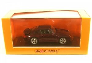 【送料無料】ホビー　模型車　車　レーシングカー ポルシェターボメタリックレッドporsche 911 turbo s 993 rouge metallise, 1993