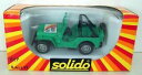 【送料無料】ホビー 模型車 車 レーシングカー ジープラリーsolido 143 1331 jeep rallye green