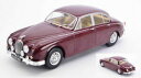 【送料無料】ホビー 模型車 車 レーシングカー ダークレッドカラースケールwhiteboxjaguar mkii dark couleur rouge 1960 echelle 124