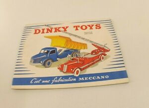 【送料無料】ホビー 模型車 車 レーシングカー カタログフランスcatalogue dinky toys france 1955