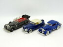 【送料無料】ホビー 模型車 車 レーシングカー リオリンカーンメルセデスロットrio sb 143 lot de 3 lincoln delahaye mercedes