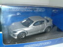 【送料無料】ホビー　模型車　車　レーシングカー メタリックシルバーマツダマツダスピード143 mazda rx8 mazdaspeed en argent metallise, autoart