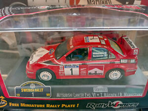 ホビー　模型車　車　レーシングカー ランサーエボスウェーデンラリーマルボロ143 mitsubishi lancer evo vi 1999 rallye suede tommi makkinen avec marlboro