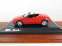 【送料無料】ホビー 模型車 車 レーシングカー アルファスパイダーnorev alfa spider rouge 143 2003 790100