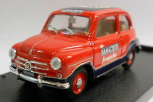 【送料無料】ホビー　模型車　車　レーシングカー スケールモデルフィアットbrumm 143 scale metal model r285 fiat 600 commerciale 1960