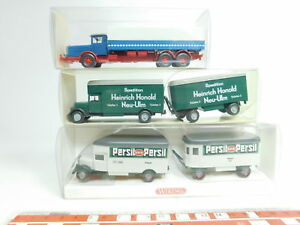 【送料無料】ホビー　模型車　車　レーシングカー ＃メルセデストラックパセリbj4910,5 3x wiking h0 1..