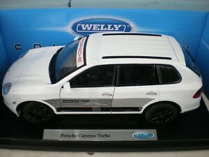 【送料無料】ホビー　模型車　車　レーシングカー ポルシェカイエンターボスポーツporsche cayenne turbo sport cup 118 welly