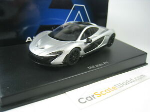 【送料無料】ホビー 模型車 車 レーシングカー マクラーレンアイスシルバーmclaren p1 143 autoart ice silver