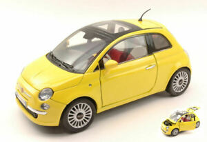 ̵ۥۥӡϷ֡֡졼󥰥 եåȥ̥ǥfiat nuova 500 2007 yellow 118 model motormax