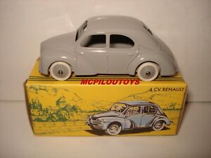 【送料無料】ホビー　模型車　車　レーシングカー ルノーグレーnorev cij europarc renault 4cv civile gris au 143