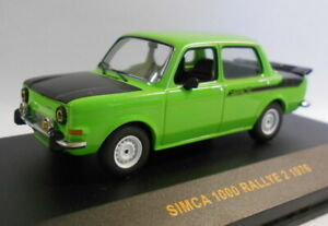 【送料無料】ホビー 模型車 車 レーシングカー ネットワークスケールクラシックラリーixo 143 scale clc149 simca 1000 rallye 2 1976