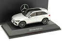 【送料無料】ホビー 模型車 車 レーシングカー メルセデスベンツ×イリジウムシルバースパークmercedesbenz glc x253 mopf argent ...
