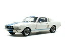 【送料無料】ホビー　模型車　車　レーシングカー フォードムスタングストライプ118 solido ford mustang gt500 1967 white blue stripes cochesaescala s1802901