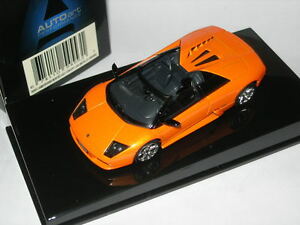 【送料無料】ホビー　模型車　車　レーシングカー オートアートランボルギーニムルシエラゴコンセプトメタリックオレンジauto art 143 ..