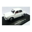 【送料無料】ホビー 模型車 車 レーシングカー ルノーsモデルsolido s4304300 renault dauphine blanc 1961 masst...