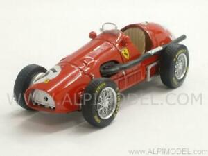 【送料無料】ホビー　模型車　車　レーシングカー フェラーリグランプリイギリスアルベルトアスカリアップデートferrari 500 f2 gp great britain 1953 winner alberto ascari updat 143 brumm r044