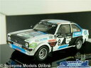 【送料無料】ホビー 模型車 車 レーシングカー フォードエスコートモデルカーラリースケールネットワークスパford escort mkii rs mk2 mod...